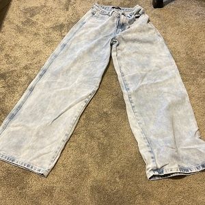 Misguided flair out jeans